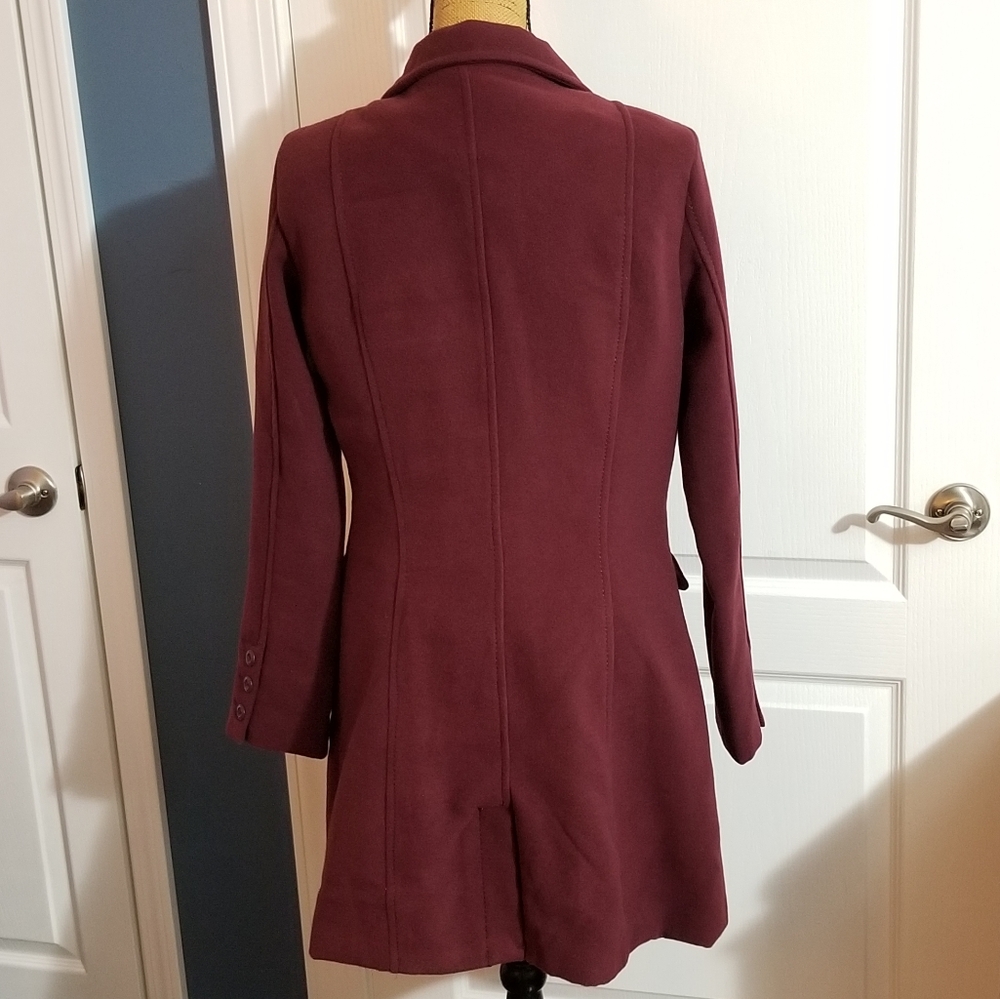 🌬 NEW Women's Classic Double Breasted Coat with Pockets - Picture 15 of 17